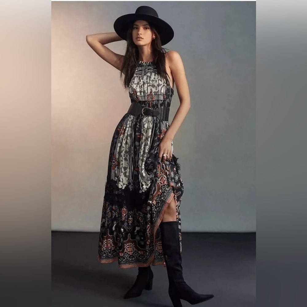 Anthropologie Bhunani by Jyoti Maxi Dress Size 10